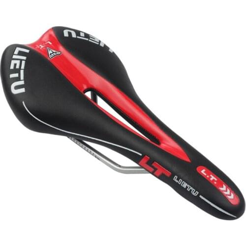 Cycling Bicycle Sports Mountain Bike Leather Saddle Road Bike Front Seat Mat Spare Parts For MTB Bicycle Soft Shockproof