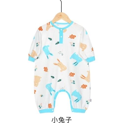 Autumn Animal Long Sleeve Baby Romper Cotton Newborn Baby Girl Clothes 0-3 Months Unisex Ropa De Nina Bodysuits BE50BR