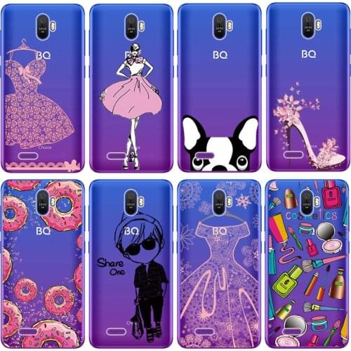 For BQ 5016G Choice case Luxury Transparent TPU Silicone Cases for BQ Choice 5016G Case Cover for BQ Choice 5016G BQ5016G 5.0"