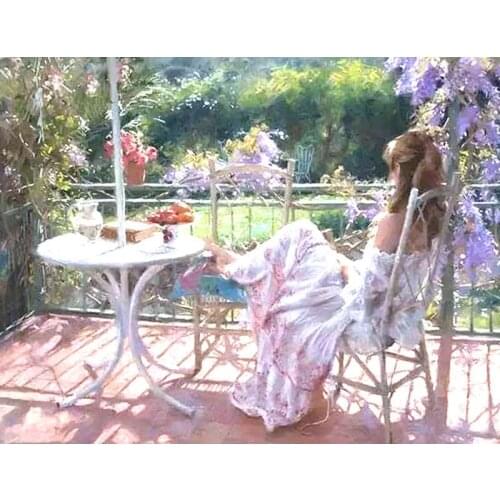 GATYZTORY Frame DIY Painting By Numbers Picture By Numbers Landscape Wall Art Acrylic Paint For Home Decor Art