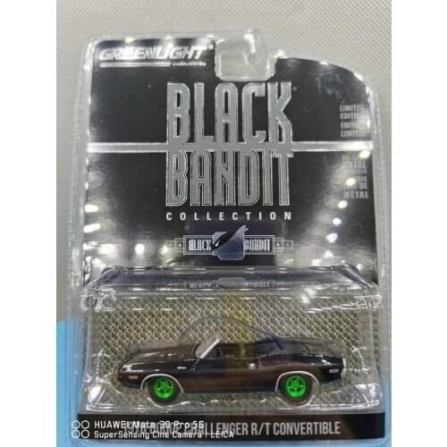 GreenLight 1:64 1970 DODGE CHALLENGER R/T Green version Metal Diecast Alloy toy cars Model Vehicles For Children Boys gift hot