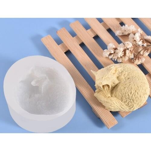 Crystal Epoxy Resin Mold Open Mouth Growl Wolf Head Silicone Mould DIY Crafts Ornaments Decorations Jewelry Casting Tools