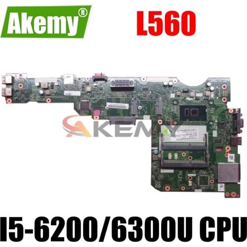 For Lenovo ThinkPad L560 laptop motherboard AILL1/L2 LA-C421P with I5-6200/6300U CPU DDR3 FRU:01LV948 00UR185 00UR712 01LV952