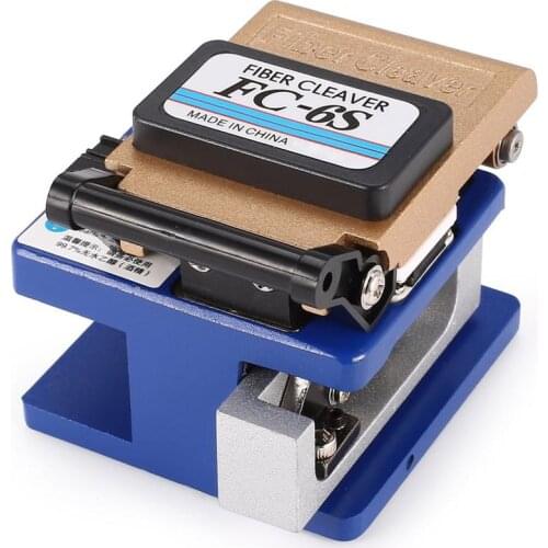 Metal Fiber Cleaver FC-6S Fiber Optic Cable Cutter Cold Aluminum Fiber Knife Cutting Used in FTTX FTTH FC-6S Fiber Cleaver Tool