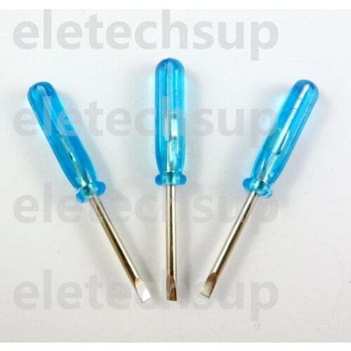 Mini Slotted Flat-blade screwdriver 2.0mm for Potentiometer 3296W 3362 3386 3266 3006 EVM3ESX50B TB398 TB293 DD06AJSB DD40AJSB