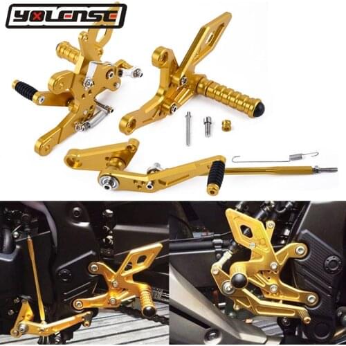 Motorcycle CNC Footrests Rearset Rear Footpeg Foot Rests For HONDA CBR500R CB500F CBR 500R CB 500F 2013-2019 2018 2017 2016 2015