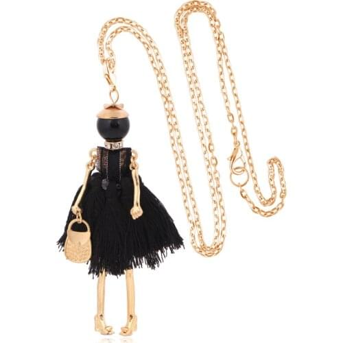 New Arrival Long Necklace For Women Lovely Fashion Pendant Charm New girl Jewelry Wholesale Handmade Trendy Gift