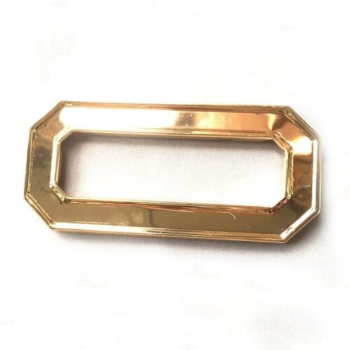 Rectangle Metal Purse Handles Metal Eyelets Bag Grommet 30pcs/lot