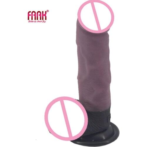 FAAK silicone realistic dildo suction cup sex toys for women man fake penis China wholesale adult products lesbian masturbator