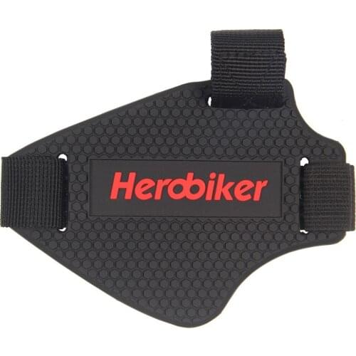 Moto Motorcycle Gear Shift Pad Adjustable Motorcycle Shoe Cover Durable Racing Boot Protector For Riding Moto Accessaries