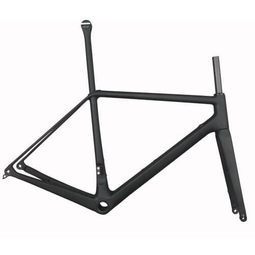 SERAPH new Disc road carbon frame . bicycle frameset include carbon fork carbon seatpost silver color tantan factory