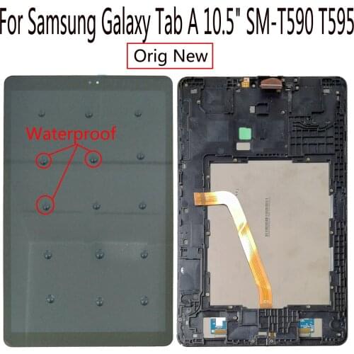 Shyueda 100% Original For Samsung Galaxy Tab A 10.5" SM-T590 T595 LCD Display Touch Screen Digitizer