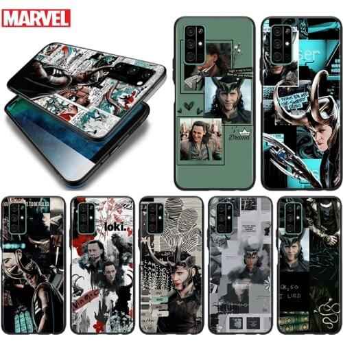 Silicone Cover Marvel Avengers Loki For Honor 9 9S 9A 9C 9X 9N 9i V9 10 10i 10X X10 Lite Pro Shockproof Phone Case