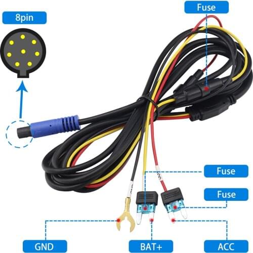 FITCAMX Power Cable for Fuse Box (Not Sold Separately)