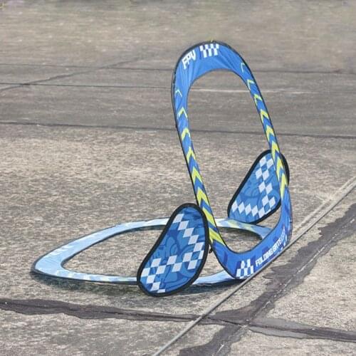 LDARC 1200mm Flying Folding Racing Gate Door for Freestyle RC FPV Tinywhoop Cinewhoop Drone Practice Game Competition DIY