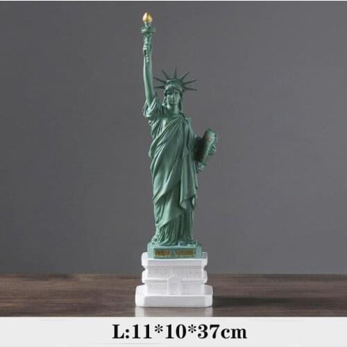 Resin Sculpture Statue European Home Decoration Living Room Office Decoration Creative Character Art Model Retro Crafts