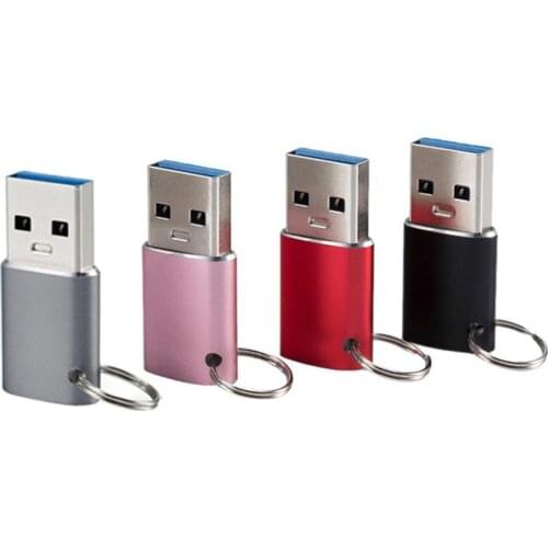 Charger Adapter Charging Data Transmission Aluminum Alloy Type-c Female to USB 3.1 Converter for Mobile Phone