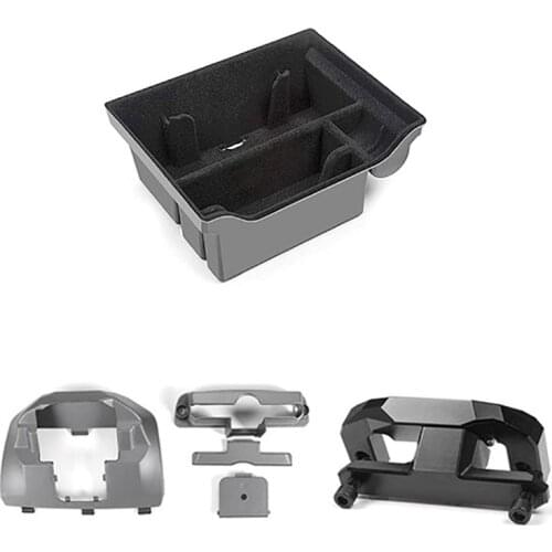 For Tesla Model 3 Y 2021 Screen Rotation Holder & Center Console Organizer Tray Storage Box,GPS Navigation Bracket,1 Set