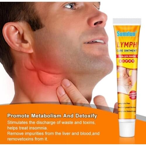 20g Lymphatic Care Cream Detox Cream Drainage Mammary Accessory Lymph Ointment Lymph Node Anti-Swelling Body Relax