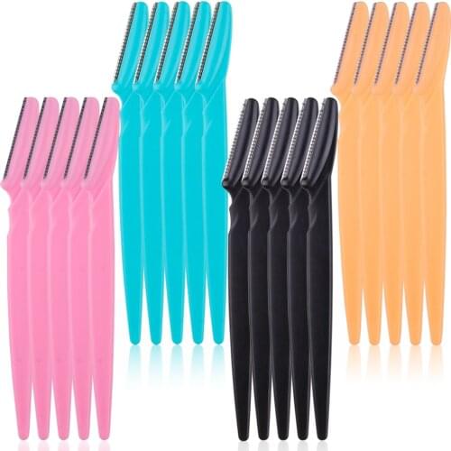 3/4/10Pcs Eyebrow Trimmer Blade Shaping Knife Eye Brow Epilation Face Razor Hair Removal Scraper Shaver Woman Makeup Tools
