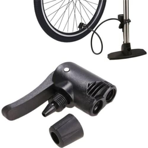B2 Bicycle Bike Cycle Tyre Tube Replacement Presta Dual Head Air Pump Adapter Valve Multifunctional