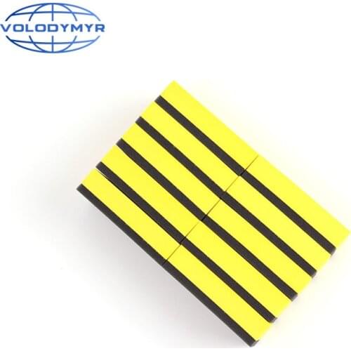 Ceramic Coating Sponge Applicator Pad Yellow 10pcs Soft High Quality for Auto Care Car Wash Detailing Carwash Detail Cleaning