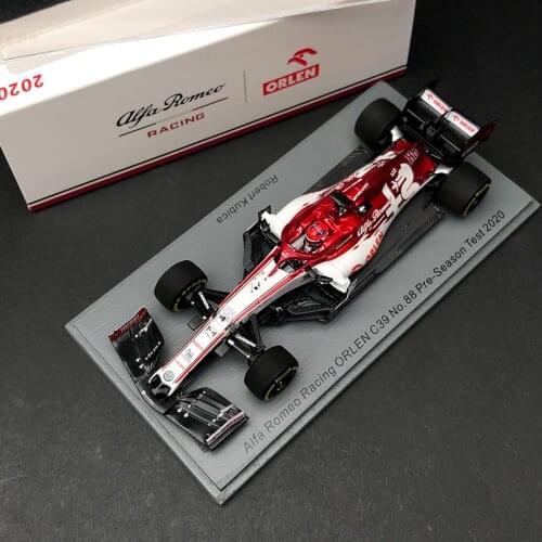 Spark 1:43 Alfa Romeo C39 2020 Beka F1 Racing Resin Simulation Model Car
