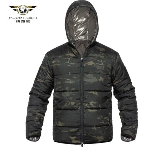 Mens Winter Jacket Thick Cotton Parka Military Camouflage Clothing Spring Warm Thermal Hooded Male Winter Jacket Outwear Coat