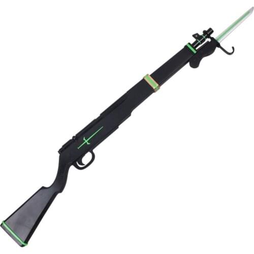 Seraph of the end Cosplay Shinya Hiragi Demon Weapon Prop Rifle for Cosplay performance non-destructive can pass security