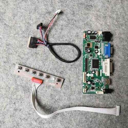Display controller board 1280*800 LVDS 40 Pin M.NT68676 For HSD101PWW1/HX121WX1/LTN121AT11 matrix 60Hz WLED VGA DVI DIY kit