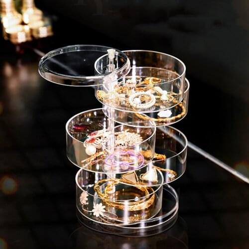 Earrings, jewelry, earrings, necklaces, compartments, portable box, dressing table, display stand, storage box