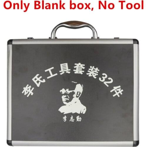 Carry bag blank box 32pcs case for Lishi 2 in 1 hand tool locksmith tool 2in1 tool