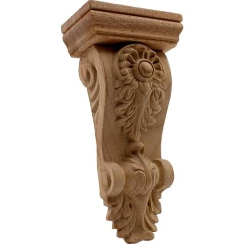 VZLX Wood Home Decoration Accessories Wooden Cupboard Doors and Windows Small Decorative Floral Applique Mini Crossbow Kawaii