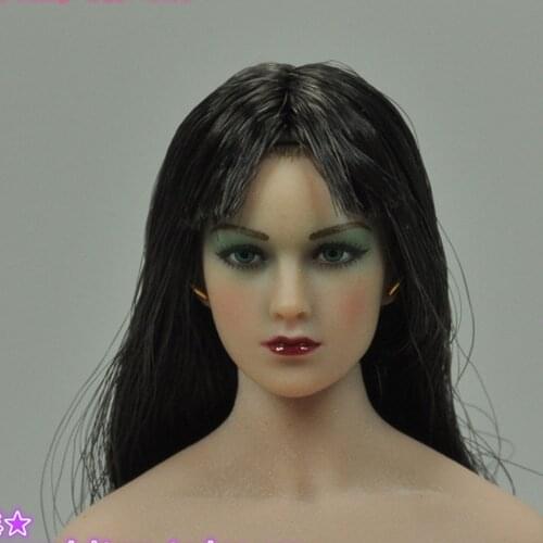 In Stock 1/12 PL2019-130 Vampire Beauty Vanbena Female Head Carved For 6-inch Doll