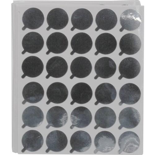 10 Sheets Disposable Eyelash Glue Holder Foil Pallet Glue Paper Patches Sticker For Eyelash Extension Makeup Tools