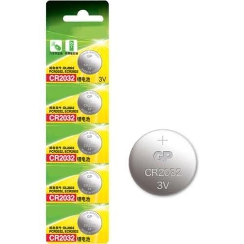 2021 New 5xCR2032 Coin Cell Batteries 3 V Lithium Button Battery for Clocks Calculators