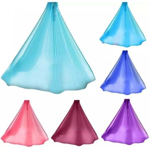 2021 Cheapest!!! Portable Outdoor Elastic Children Swing Hammock Custom Yoga Aerial Leisure Chair Full Set