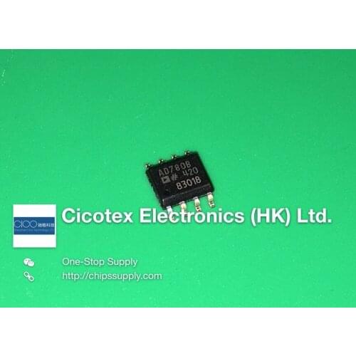 3pcs/lot AD780BRZ SOP8 IC VREF SERIES-SHUNT PROG 8SOIC