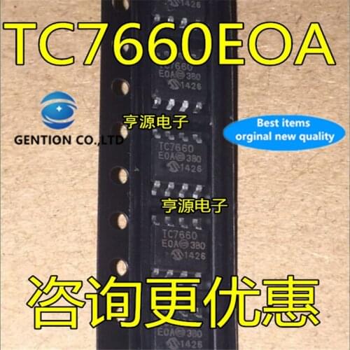 50Pcs TC7660 TC7660EOA SOP8 TC7660COA Voltage regulator chip in stock 100% new and original