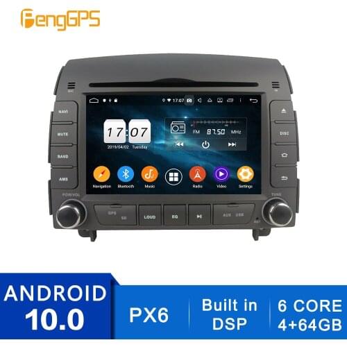 Android 10.0 DVD Player For Hyundai Sonata Yu Xiang 2004-2008 Touchscreen Multimedia GPS Navigation Headunit Radio Carplay PX6