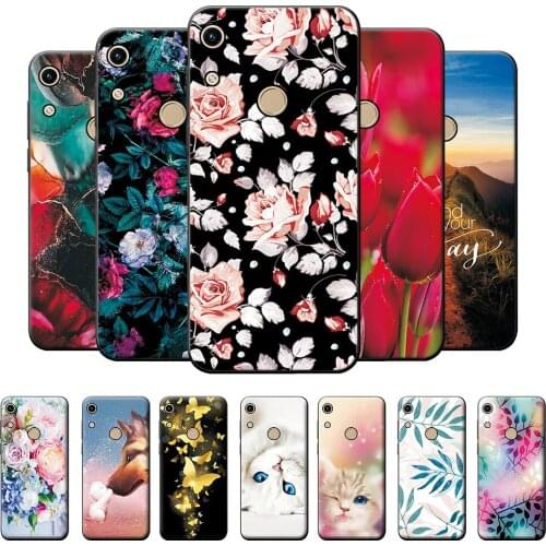 For Huawei Y6 Prime 2019 Case Y6Prime 2019 Soft TPU Bumper For Huawei Y6 Prime 2019 6.09" Case Silicone Protective Phone Cover