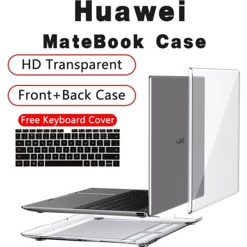 Laptop Case For Huawei Matebook D14 D15 Crystal Matte Shell Cover Laptop bag For Magicbook Honor Mate book 13 14 16.1Case