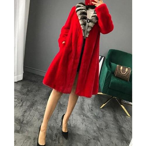 Denny&Dora Red Fur Coats