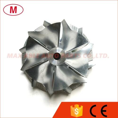 GT15- 25 49.50/63.00mm 6+6 blades Performance Turbo Billet compressor wheel/Aluminum 2618/Milling for Turbocharger Cartridge
