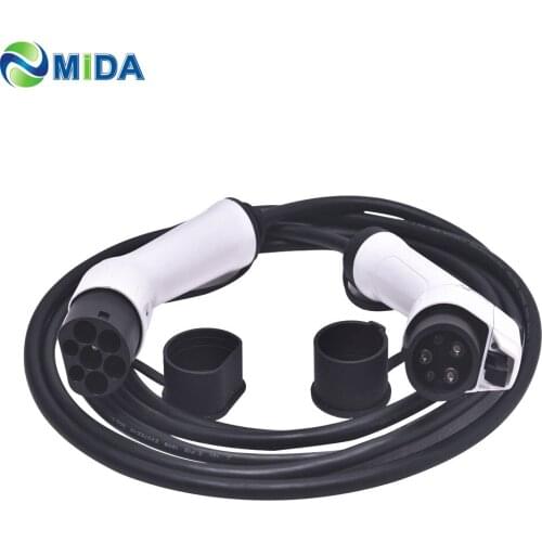 CEBEA Smart EV Charger Type 2 to Type 1 5Meter 32A EV Charging Cable EV 220V Electric Vehicle Charging Lead