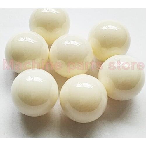 1pc G20 Alumina Oxide Ceramic Ball Al2O3 for Bearing Pump,Valve,Flow-Meter 19/32" 5/8" 21/32" 15 15.081 15.875 16 16.669mm