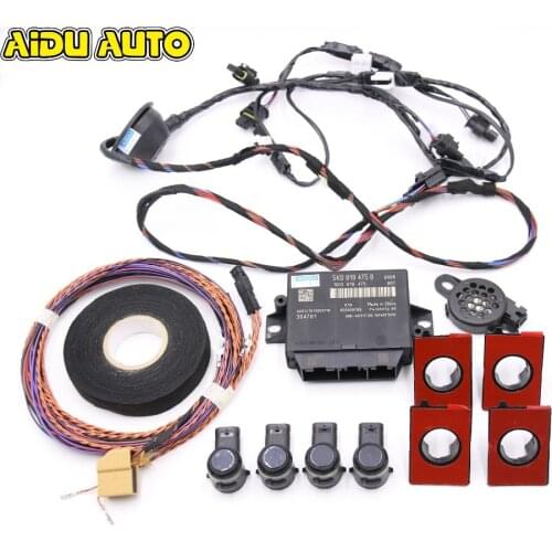 5KD919475B Rear OPS 4K Park Pilot 4 Parking Sensors Kit For VW Golf 6 MK6 Jetta 5 MK5 Passat CC 5KD 919 475 B