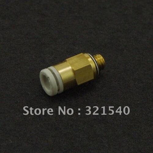 Lot5 For KQ2H04-01S Pneumatic Tube Fittings 4mm-1/8"BSPT One Touch Push In Brass Male Tube Straight Union Connector