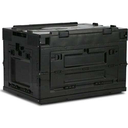 Multifunctional Plastic Folding Portable Storage Bin Boxes For Home Car Camping