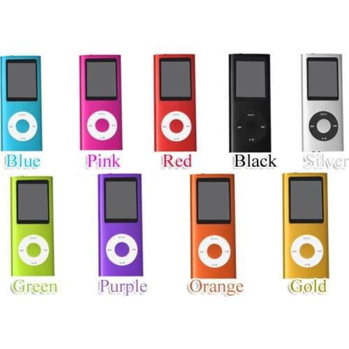 1.8 inch 4th mp3 player 64GB Music playing with fm radio video player E-book player MP3 with built-in memory